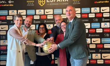 Presentación del triangular preolímpico de baloncesto femenino los días 22, 23 y 24 de julio