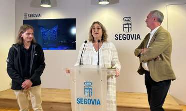 Presentación de  “Fantasía”, el espectáculo de drones incluido en las Ferias y Fiestas