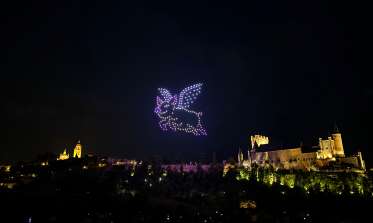 “Fantasía”, el espectáculo de drones de las fiestas de San Juan y San Pedro