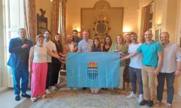 Recepción en el Ayuntamiento a la atleta segoviana Águeda Marqués