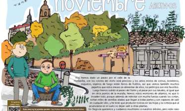Ailanto, el protagonista del calendario medioambiental municipal este mes