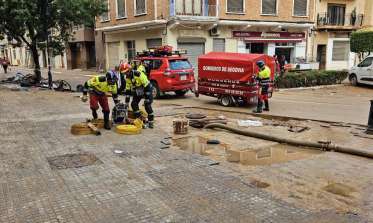 Bomberos en Aldaia