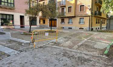 Reparación del emborrillado en las calles del Casco Histórico