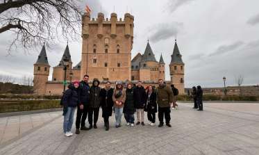 La chef española, Nieves Barragán, visita Segovia