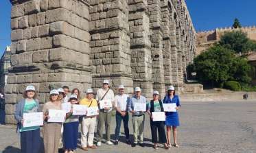 Foto de familia recaudación Marcha de Mujeres