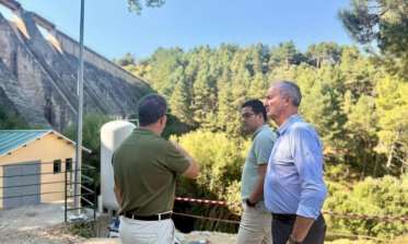 Visita al embalse de Puente Alta