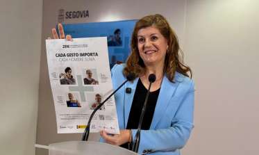 Azucena Suárez presentación campaña 25N