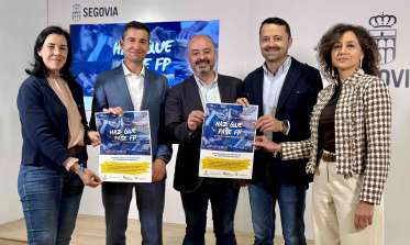 Presentación de  “Haz que pase FP. Tu talento transforma Segovia”,