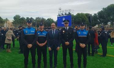 Reconocimiento Policía Local de Segovia en Paiporta