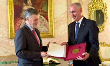 Visita institucional presidente de las Cortes