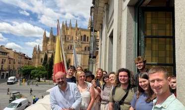 Estudiantes estadounidenses participan en el programa KISS Spain Verano