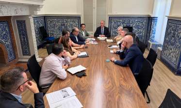 Reunión con el sector del transporte
