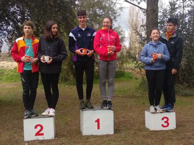 Entrega de premios categoría cadete Liga de Castilla y León 2019
