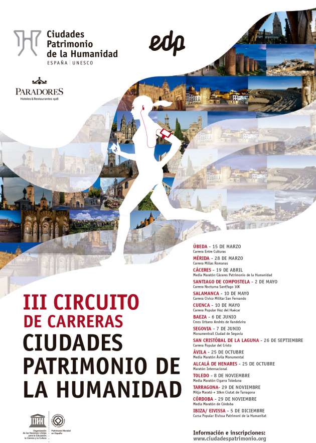 CARTEL III CIRCUITO DE CARRERAS CIUDADES PATRIMONIO 2020