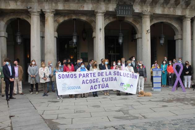 Concentración contra la violencia de género