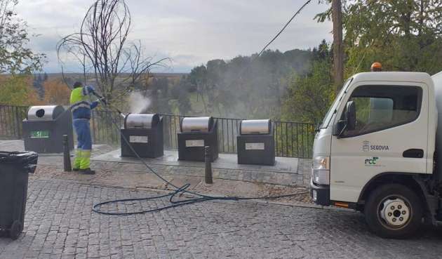  Limpieza contenedores