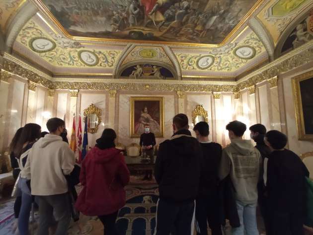 26 Visita alumnos IES Ezequel González.