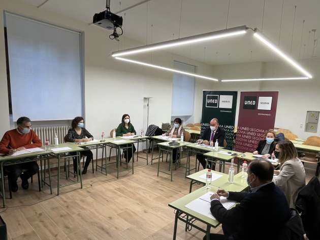 Reunión Junta Rectora de la UNED.