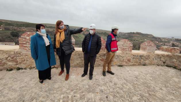  Visita obra de la muralla