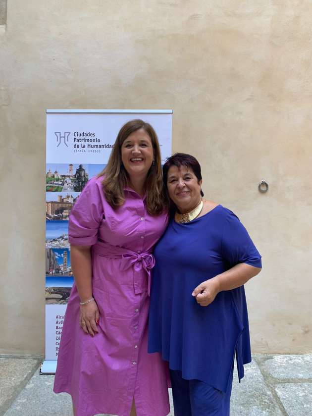 Reconocimiento a Clara Luquero en la Asamblea GCPHE de Salamanca
