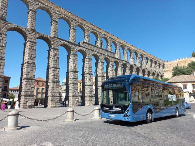  Autobús eléctrico Volvo en pruebas