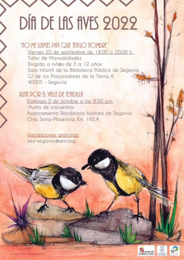 Cartel 'Día de las Aves 2022'