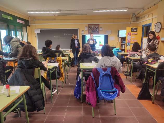 CEIP Fray Juan de la Cruz taller educativo ciclo Lúcete con la Energía