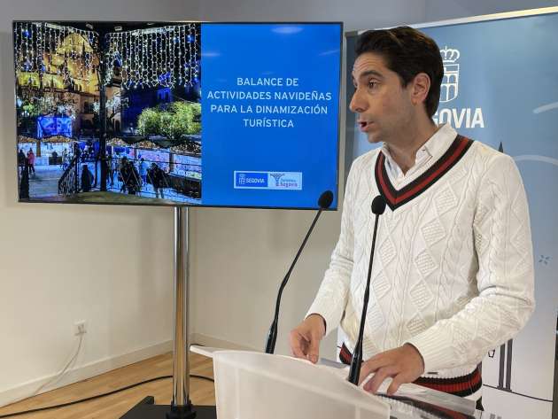 El concejal presenta el balance turístico navideño