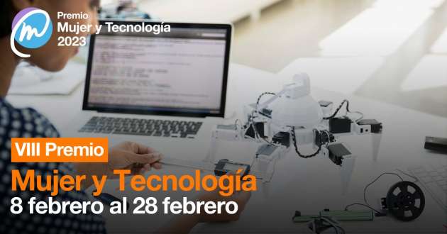 Cartel Premio Mujer y Tecnologia 2023