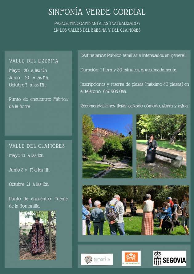 Cartel de ‘sinfonía verde cordial’ 