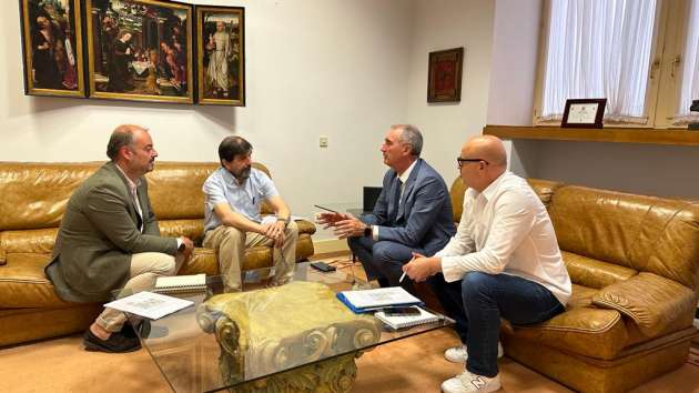 Reunión con el Vicerrector de la UVA