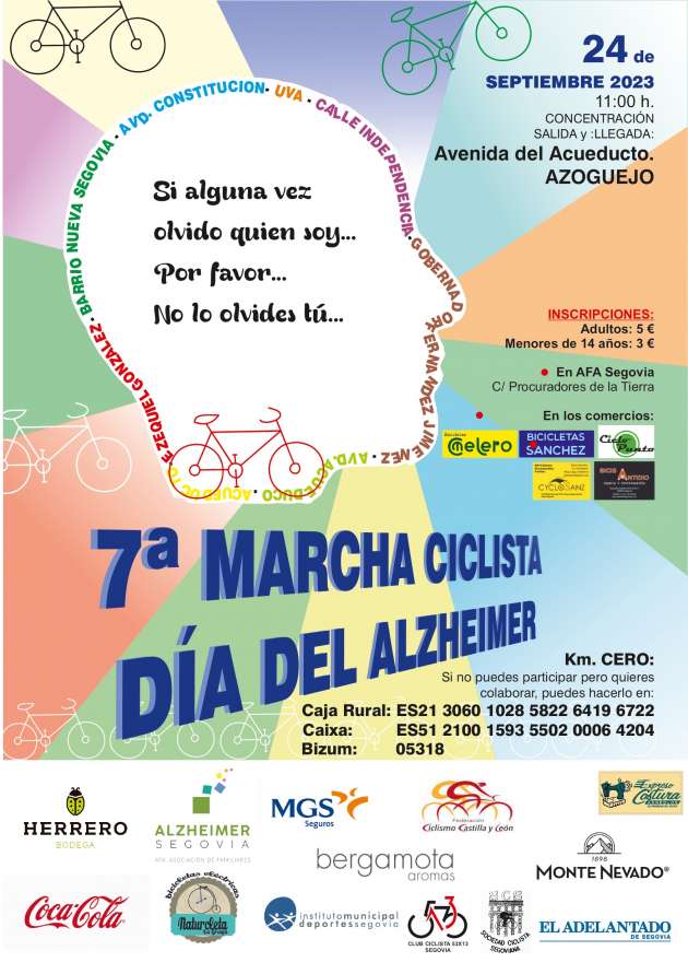 Cartel marcha ciclista 2023