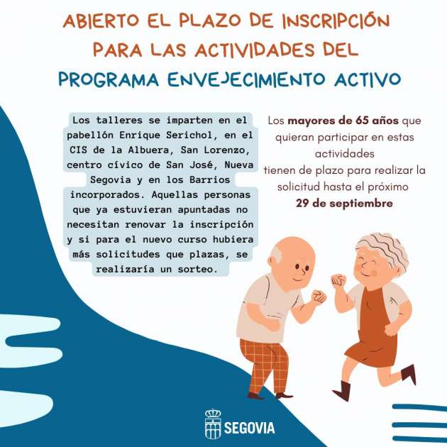 Cartel Envejecimiento Activo 2023