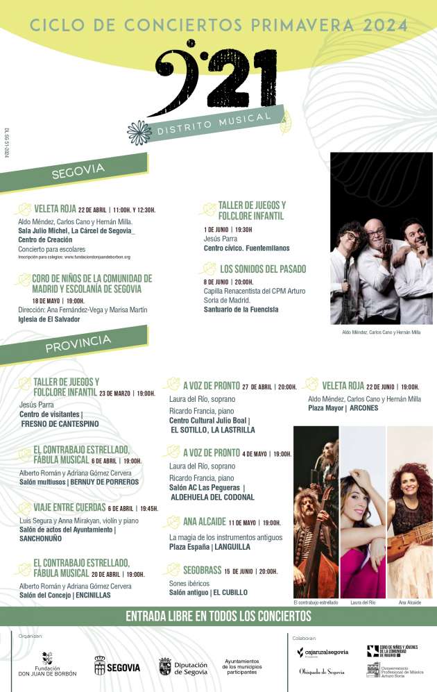 Cartel 921 Distrito Musical 2024