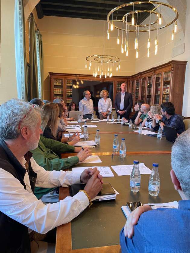 1ª reunión del jurado del premio Cirilo Rodríguez
