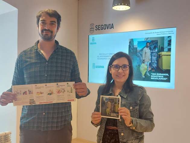 Presentación de la campaña informativa sobre el uso del contenedor amarillo