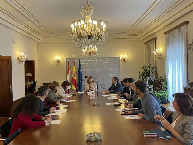 Reunión de Clara Sanz con los Grupos políticos sobre el Citar.