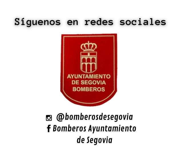Bomberos de Segovia.