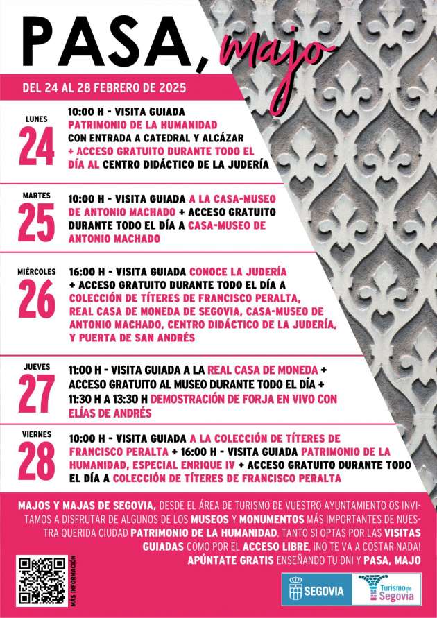 Pasa, majo- cartel