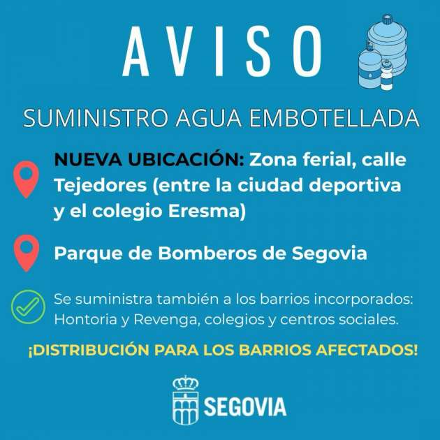 Aviso cambio ubicación