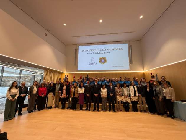La Policía Local de Segovia celebra a su patrón