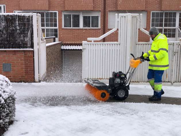 Limpieza de nevadas