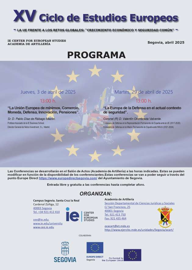 XV Ciclo de Estudios Europeos