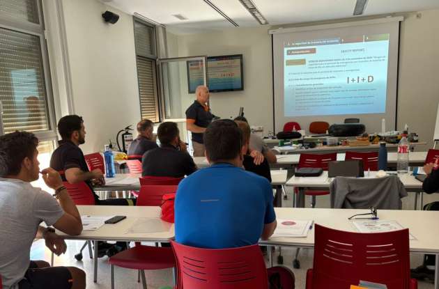 Curso de bomberos