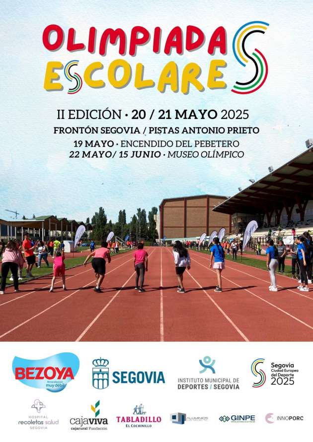Cartel olimpiadas escolares 2025