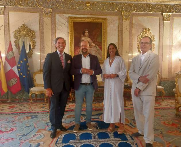 Visita Jesús Álvarez pte Asoc Española de la prensa deportiva 
