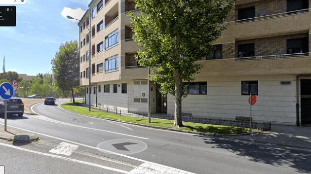 Ramal de acceso a la avenida Juan Carlos I desde la avenida Padre Claret