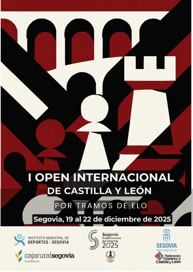  Cartel I Open Internacional CyL Ajedrez