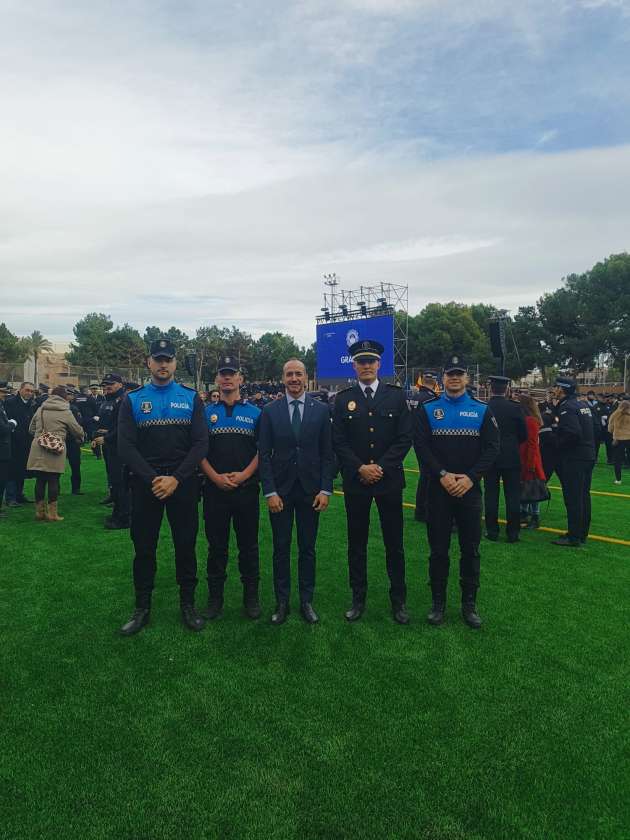 Reconocimiento Policía Local de Segovia en Paiporta