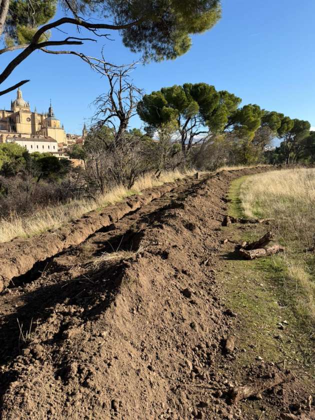 Riego en el Pinarillo